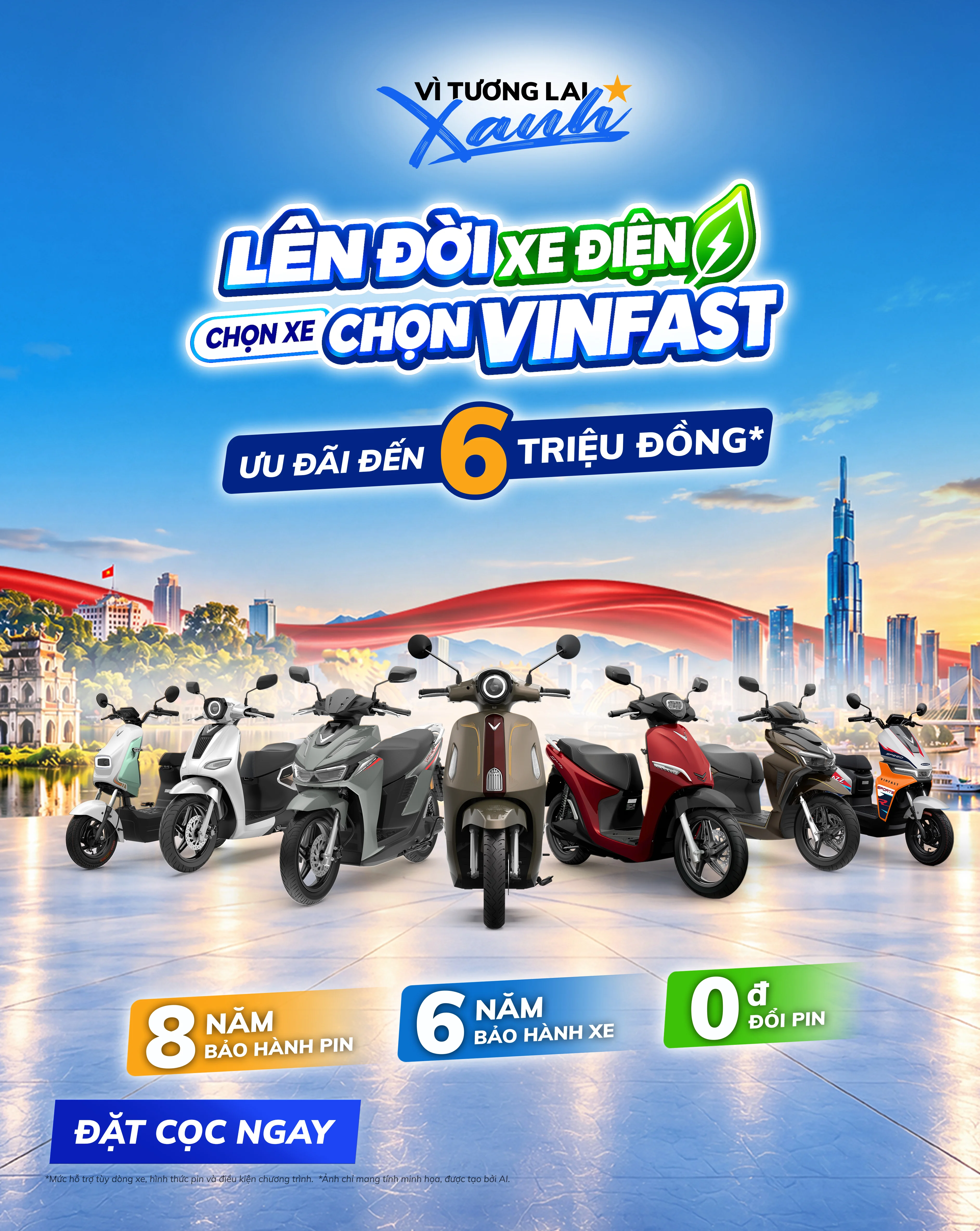 Lên đời xe điện - Chọn xe VinFast Công Nghệ Xanh